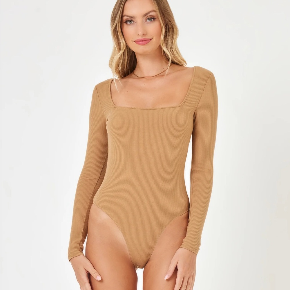 L*Space Ribbed Long Sleeve Bodysuit